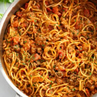 Taco Spaghetti